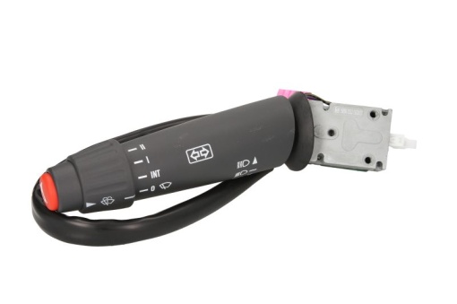 Comutator coloana directie (Claxon; Indicatorii; lumini; stergatoare, gri) potrivit MERCEDES ACTROS, ACTROS MP2 / MP3, ATEGO, ATEGO 2, AXOR, AXOR 2, CONECTO (O 345), ECONIC, O 403 01.77-
