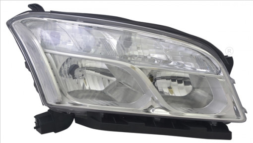 Far dreapta (H1/H7, reglaj electric, cu motoras, fundal transparent) CHEVROLET TRAX dupa 2012