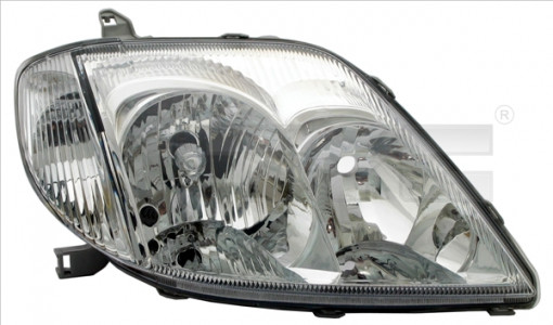 Far dreapta (H7/HB3, electric, fundal cromat) TOYOTA COROLLA 2002-2004