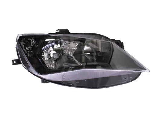 Far dreapta (H7, reglaj electric, fundal negru) SEAT IBIZA 2012-2017