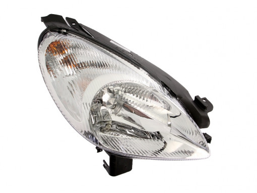 Far Dreapta (halogen, H4, electric, fara motoras, culoare semnalizator: transparent) potrivit CITROEN XSARA PICASSO -02.04