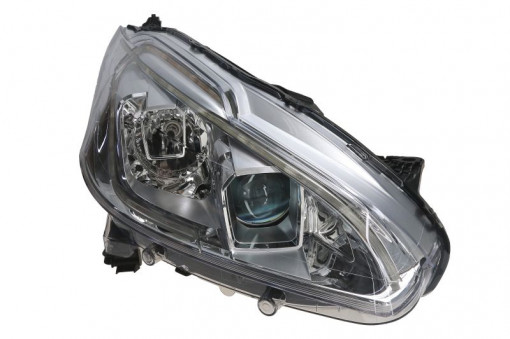 Far Dreapta (halogen, H7, electric, fara motoras, culoare semnalizator: transparent) potrivit PEUGEOT 208 I, 208 II, 208/HATCHBACK 03.12-06.15