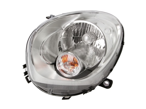 Far fata Stanga (halogen, H4/PY21W, bec, culoare insert: argintiu, culoare semnalizator: alb) potrivit MINI COUNTRYMAN (R60), PACEMAN (R61)
