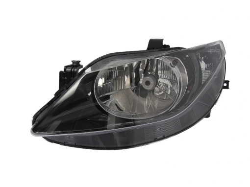 Far stanga (H4, electric, fundal negru) SEAT IBIZA 2008-2012
