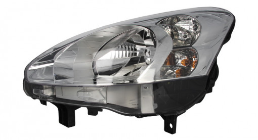 Far Stanga (halogen, H4/W5W, electric, cu motor, culoare semnalizator: transparent) potrivit PEUGEOT PARTNER, PARTNER TEPEE, PARTNER/MINIVAN