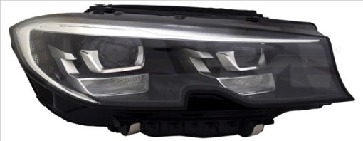 Far stanga (LED, cu motor, fara DRL LED module; fara controler LED) potrivit BMW 3 G20, G21 10.18-05.22