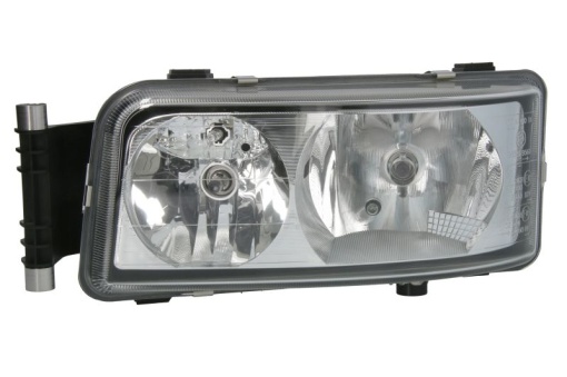 Fat stanga (2*H7/H21W/W5W, manual, cu lumina de zi, culoare insert: crom platinat) potrivit MAN LION´S CITY, TGS I 01.02-
