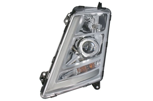 Fat stanga (D1S/H1/LED/PY21W, manual, culoare insert: crom platinat, culoare indicator: transparent) potrivit VOLVO FH II 01.12-
