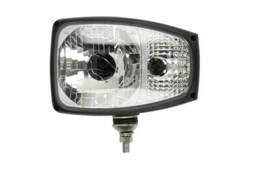 Fat stanga (H4/PY21W/W5W, manual, culoare insert: crom platinat, culoare indicator: transparent) potrivit CATERPILLAR TH