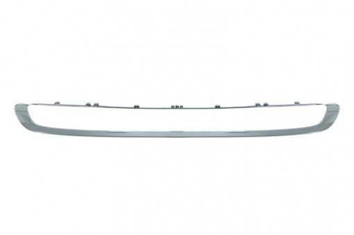Grila bara Inferior, plastic, crom potrivit MINI F55, F56, F57 09.13- 04.13-