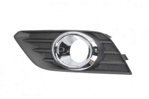 Grila bara Stanga TYP II, cu locas proiector, crom/negru potrivit OPEL MOKKA / MOKKA X 06.12- 06.12-06.16