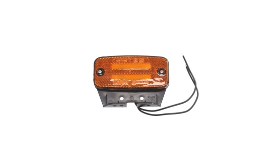 Lumina clarificare lumini, portocaliu, LED, inaltime 54,2mm; latime 114,4mm; adancime 22,3mm cu suport, 12/24V