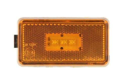 Lumina delimitare stanga/dreapta, portocaliu, LED, inaltime 55mm; latime 103mm; adancime 28mm fara prindere, 24V potrivit SCANIA G I, P I, R I, T 01.03-05.19