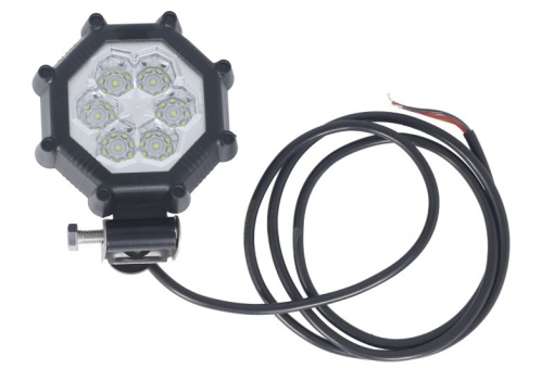 Lumina lucru (LED, 12/24V, 20W, 1800lm, numar diode: 6, inaltime: 105mm, latime: 105mm, adancime: 58mm, lungime cablu: 1,5m, lumina dispersata; mers inapoi, cu lumină inversă)