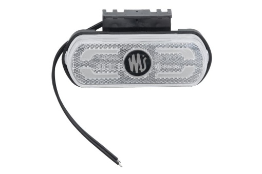 Lumini clarificare stanga/dreapta, forma: oval, alb, LED, inaltime 53mm; latime 133,8mm; adancime 25mm, în relief, lungime cablu 240mm, cu cuier, 12/24V (IP6K9K)