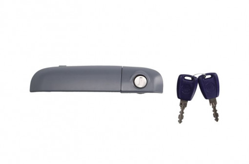 Maner usa fata stanga, exterior, cu chei, negru FIAT PANDA dupa 2012