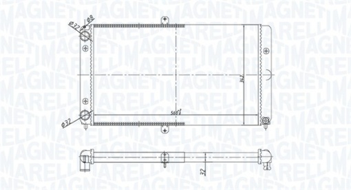 Radiator motor (Manual) potrivit CITROEN BERLINGO, BERLINGO/MINIVAN, C4, C4 I, XSARA, XSARA PICASSO, XSARA/HATCHBACK, XSARA/KOMBI; LADA 110; PEUGEOT 2008 I, 307, PARTNER 1.1-2.0D