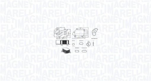 Radiator ulei potrivit VOLVO C30, S40 II, S60 II, S80 II, V40, V50, V60 I, V70 III; CITROEN BERLINGO, BERLINGO MULTISPACE, BERLINGO/MINIVAN, C1, C2, C2 ENTERPRISE, C3 I, C3 II 1.4D-1.9D 01.98-