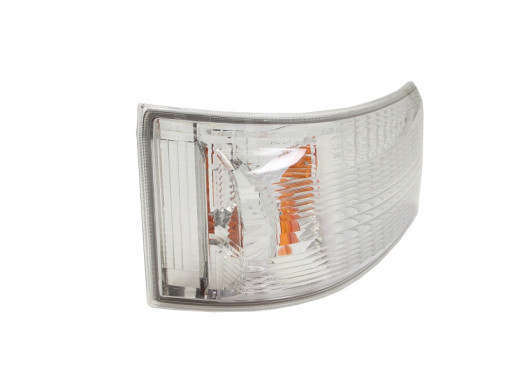 Semnalizator fata Dreapta (portocaliu/transparent, P21W) potrivit MITSUBISHI CANTER (FB7, FB8, FE7, FE8) VII, CANTER (FE5, FE6) VI, FUSO 12.0D-4.9D 07.86- 01.12-