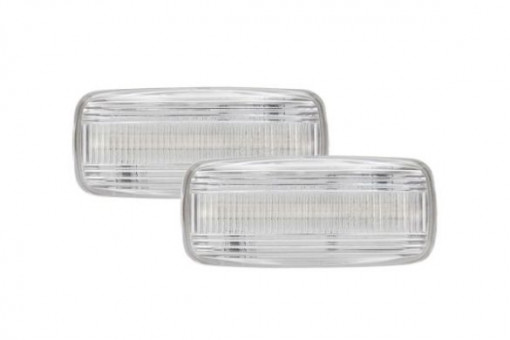 Semnalizator lampa lateral stanga/dreapta transparent, LED, dinamic potrivit AUDI A3, A4 B5, A6 C5, TT 1.6-4.2 1994-2006