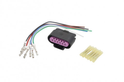 Set cabluri pentru senzor pozitie pedala (420mm, Dreapta/Stanga) potrivit SEAT ALHAMBRA, MII, TOLEDO IV; SKODA CITIGO, FABIA I, FABIA I PRAKTIK, FABIA II 1.0-Electric 05.99-