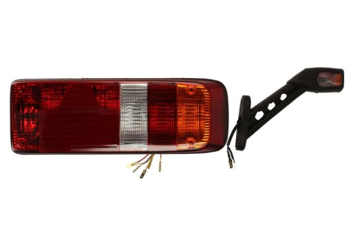 Stop spate dreapta (cu intermitent, cu lumina de ceata, lumina de marșarier, cu lumina stop, lumini parcare, reflector triunghiular, cu lampă cu braț prelungit) potrivit KOGEL; SCHMITZ