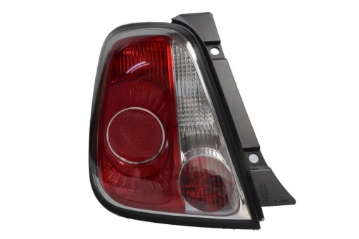 Stop spate Stanga (cadru negru) potrivit ABARTH 500 / 595 / 695, 500C / 595C / 695C; FIAT 500 07.07-