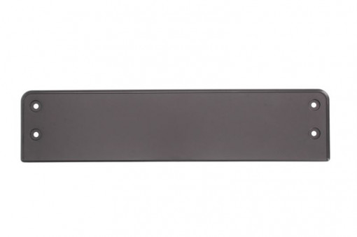 Suport numar inmatriculare Fata (plastic, negru) potrivit VW PASSAT ALLTRACK B8, PASSAT B8 08.14- 08.14-