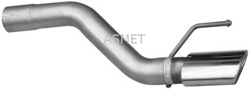 Teava esapament Spate (lungime:600mm) potrivit OPEL ASTRA J, ASTRA J GTC 2.0D 09.09-10.20