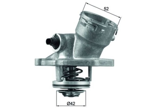 Termostat lichid racire (100°C, in carcasa) potrivit MERCEDES C (CL203), C T-MODEL (S203), C T-MODEL (S204), C (W203), C (W204), CLC (CL203), CLK (A209), CLK (C209) 2.5-4.1D 01.82-12.15