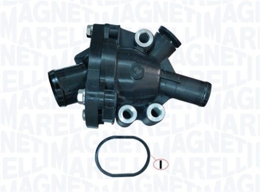 Termostat lichid racire (90°C, in carcasa) potrivit VOLVO C30, C70 II, S40 II, S80 II, V50, V70 III; FORD FOCUS II, KUGA I, MONDEO IV, S-MAX 2.4/2.5 01.04-01.15