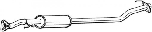 Toba esapament intermediara potrivit HONDA CR-V III 2.2D 01.07-