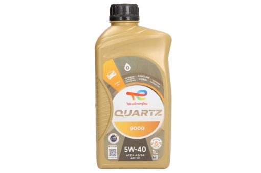 Ulei motor Total_ 5w40 ACEA A3/B4, API SN/CF sintetic pentru motoare pe benzina si diesel, PSA PEUGEOT CITROËN: B71 2296, VOLKSWAGEN: 502.00/505.00, BMW: LL-01, MB-Approval 229.3, PORSCHE: A40.