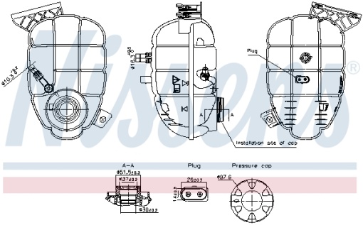 Vas expansiune potrivit BMW 1 (F20), 1 (F21), 2 (F22, F87), 2 (F23), 3 (F30, F80), 3 (F31), 3 GRAN TURISMO (F34), 4 (F32, F82), 4 (F33, F83), 4 GRAN COUPE (F36) 07.11-