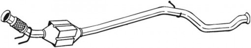 Catalizator potrivit PEUGEOT 206 2.0D 12.99-09.09