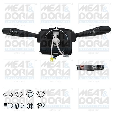 Comutator coloana directie (Indicatorii; lumini; stergatoare) potrivit CITROEN BERLINGO/MINIVAN; PEUGEOT PARTNER/MINIVAN 04.08-