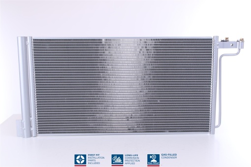 Condensator climatizare (cu uscator, element aditional) potrivit FORD C-MAX II, FOCUS III, FOCUS III/HATCHBACK, GRAND C-MAX 1.6-Electric 07.10-02.20