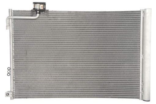 Condensator climatizare (cu uscator) potrivit MERCEDES C (C204), C T-MODEL (S204), C (W204), CLS (C218), CLS SHOOTING BRAKE (X218), E T-MODEL (S212), E (W212), SL (R231), SLK (R172), SLS AMG (C197) 5.5-6.3 02.08-