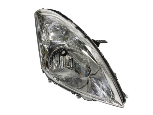 Far Dreapta (H4, electric, fara motoras, culoare insertie: cromat/negru, culoare semnalizator: alb) potrivit SUZUKI SWIFT III, SWIFT IV