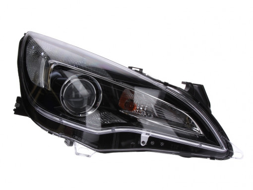 Far Dreapta (halogen, PY21W/W21, electric, cu motor, bec, culoare insertie: negru) potrivit OPEL ASTRA J, ASTRA J GTC, CASCADA