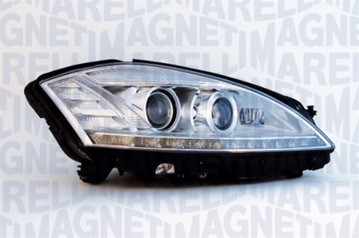 Far fata Stanga (bi-xenon, D1S/H11, bec, culoare insert: cromat) potrivit MERCEDES S (W221, V221)