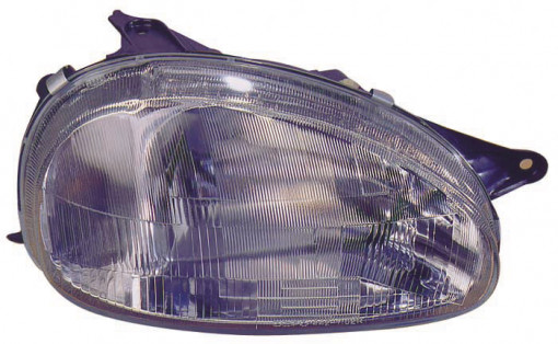 Far stanga H4, electric, interior negru OPEL COMBO B, CORSA B intre 1993-1997