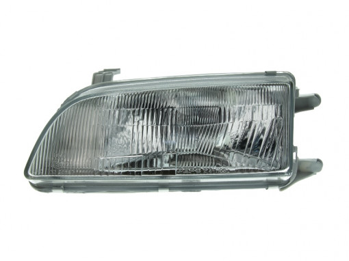Far stanga (H4, mecanic, fundal argintiu, fundal transparent) SUZUKI SWIFT 1989-2005