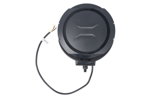 Far universal stanga/dreapta (faza lunga, FERVOR 180, LED, 12/24V, 3; 27W, inaltime 202mm, diametru 180mm, adancime: 69mm, transparent, metal/plastic, negru, lumini pozitie, lungime cablu: 500mm,