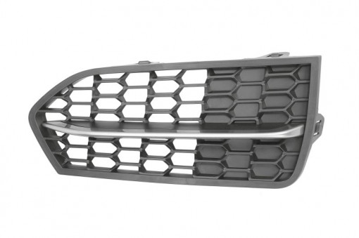 Grila bara Stanga pachet M, argintiu/negru potrivit BMW 2 F22, F87, 2 F23 10.12-06.21 10.13-