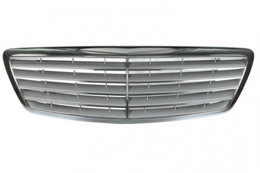 Grila fata (argintiu/crom) potrivit MERCEDES S (W220) 2.8-6.3 10.98-08.05 -12.05