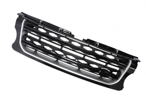 Grila radiator (argintiu/negru) potrivit LAND ROVER DISCOVERY IV 2.7D-5.0 09.09-12.18 01.14-12.15