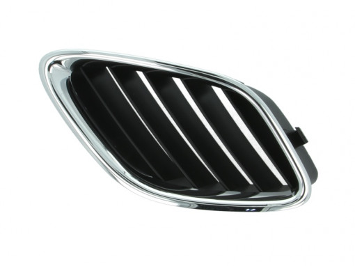 Grila radiator Stanga (crom/negru) potrivit SAAB 9-3 1.8-2.8 09.02-02.15 -07.07