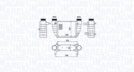 Intercooler potrivit AUDI A4 B7; SEAT EXEO, EXEO ST 1.6/2.0/2.0D 11.04-05.13