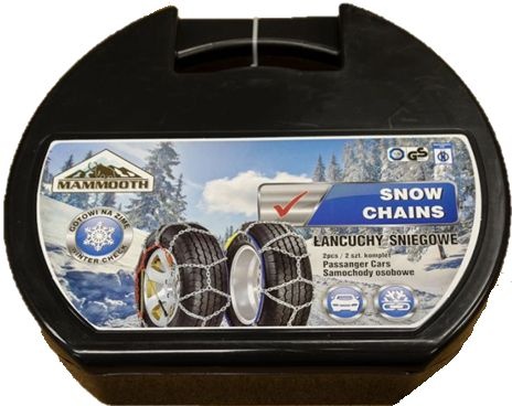Lanturi auto zapada MAMMOOTH, turisme, certificat O-NORM, Cert austriac. V-5117, marime: 155/70R19; 195/65R16; 195/80R15; 195R15; 205/55R17; 205/60R16; 205/65R16; 205/70R15; 205/80R14; 205R14; 215/4